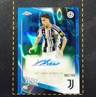 2025-26 TOPPS CHROME UEFA KENAN YILDIZ AUTO BLUE LAVE /150 (AAB