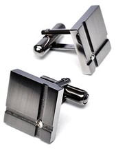   Cufflinks for Men Black Silver Red Blue Crystal glass black silver crystal