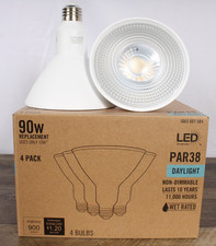 Par38 Led Light Bulbs 12 Pack 90w Replacement Use Only 10w Indooroutdoor Par38
