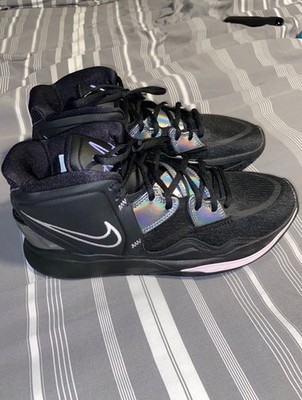 Size 9 - Nike Kyrie Infinity Black Metallic Silver for sale online