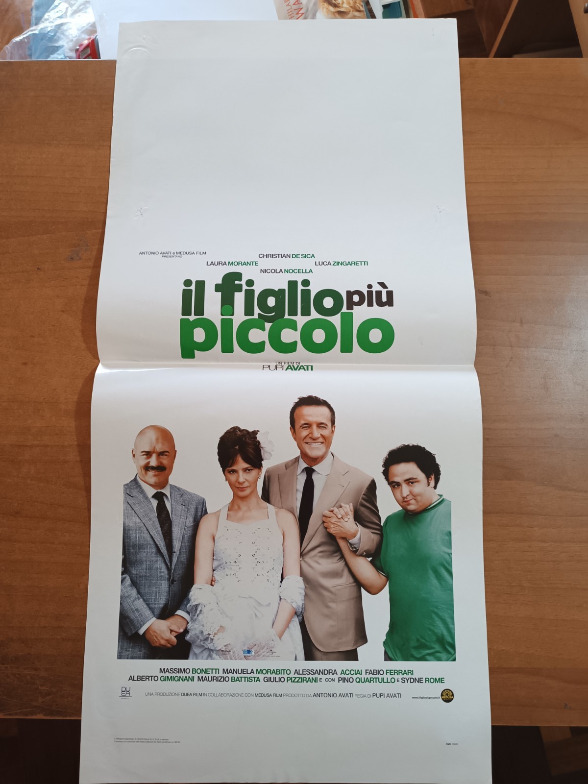 Locandina originale film Il figlio più piccolo (2010) - Regia di Pupi Avati