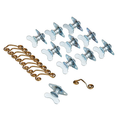 Moroso Butterfly Befestigungen & Befestigungsfedern (8,8 - 9,7 mm Griff) - 10er Pack