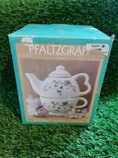 PFALTZGRAFF APRIL TEA FOR ONE POT & CUP MUG