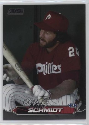 2024 Topps Stadium Club Black Foil Mike Schmidt #260 HOF 0x4h