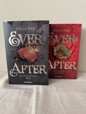 Ever & After Band 1&2 von Stella Tack, ERSTAUFLAGE mit Farbschnitt