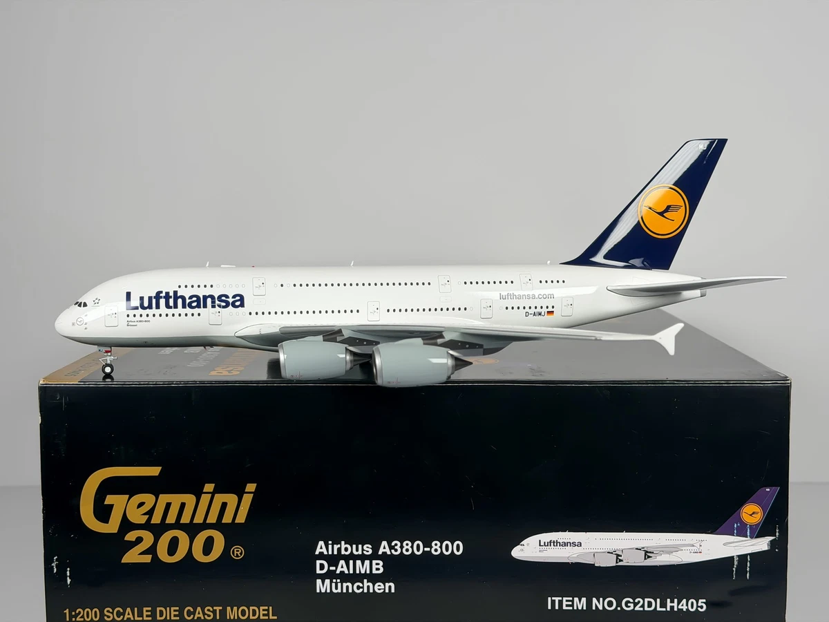 GeminiJets Airbus A380 Diecast Aircraft & Spacecraft 1:200 Scale