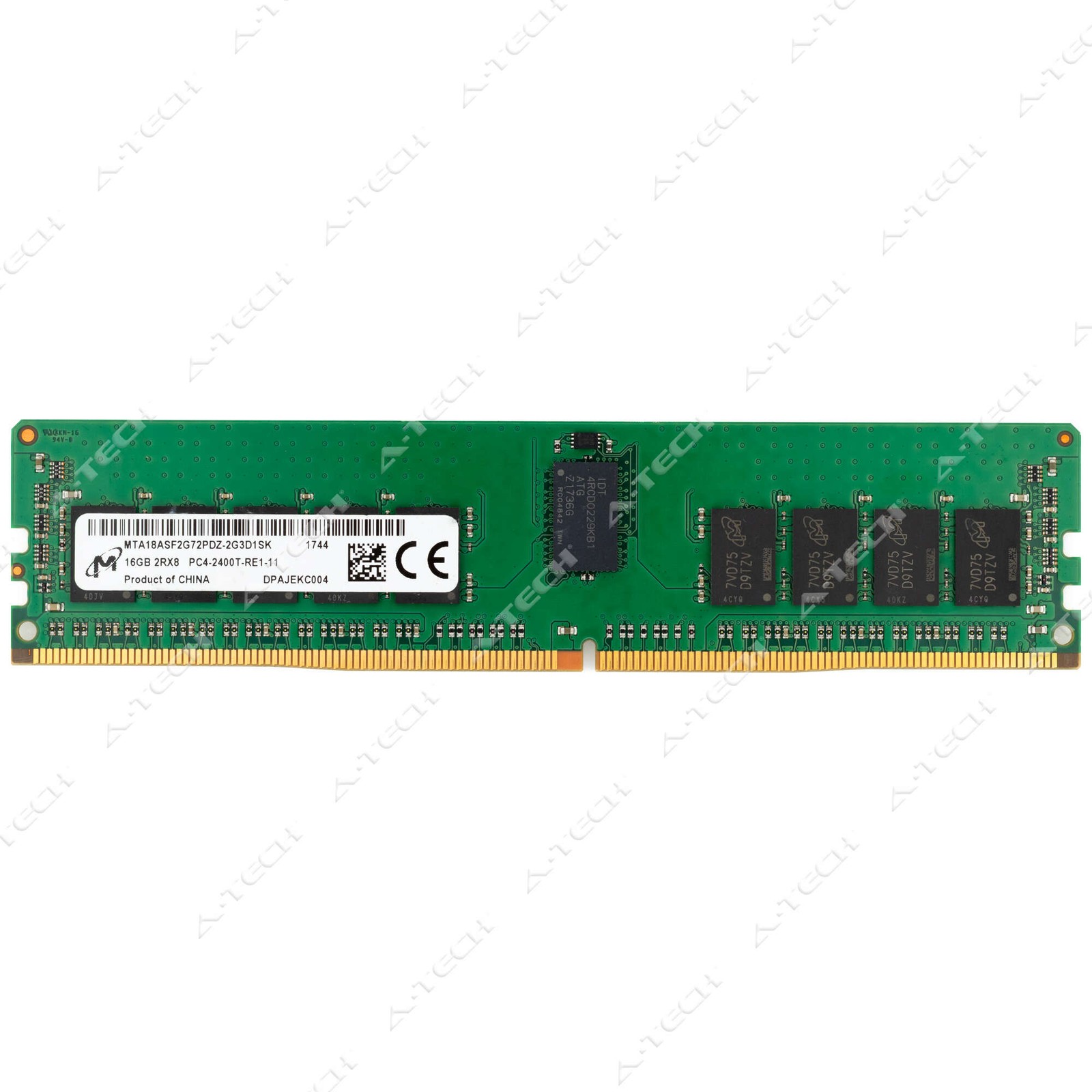 Micron 16GB DDR4 RDIMM ECC 288pin