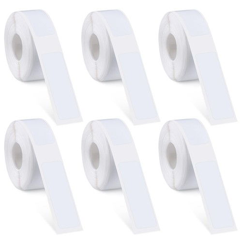 6 Rolls Label Maker Tapes for Phomemo D30, 960 Pcs 12 x 40mm Thermal Labels - 第 1/5 張圖片