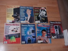 Stereo Review Magazines Lot of 7 1984-1985
