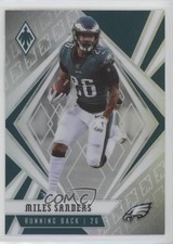 2020 Panini Phoenix Silver Miles Sanders #75 8k4