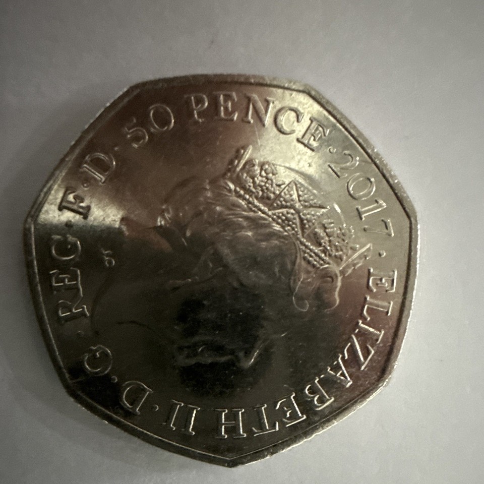 Uk Coin Collection Rabbit 2017 UK 50p Coin Elizabeth II Era Benjamin Bunny Design Fifty Pence ...