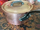 Set of 2 Mauviel Copper Pots (Made in France). 2 Original MAUVIEL Copper Pots. — photo 4
