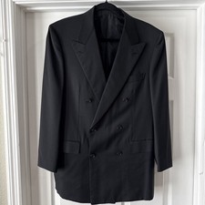 BRIONI Roma DOUBLE BREASTED  SPORT COAT JACKET 38 / 48 REGULAR