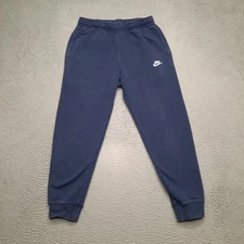 Nike Sportswear Club Fleece Pants Men Medium Blue Jogger Sweatpant Fleece BV2671