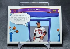 Reggie Jackson Burger Ball 1991 Upper Deck Comic Ball 2 Looney Tunes #109 Angels