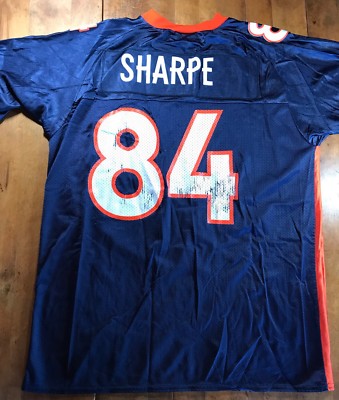Vtg Denver Broncos #84 Shannon Sharpe NFL Jersey Mens Size Large