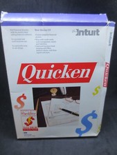 Vintage 1989 Quicken For Windows PC Software Complete Version 3.0 3.25" 5.25"