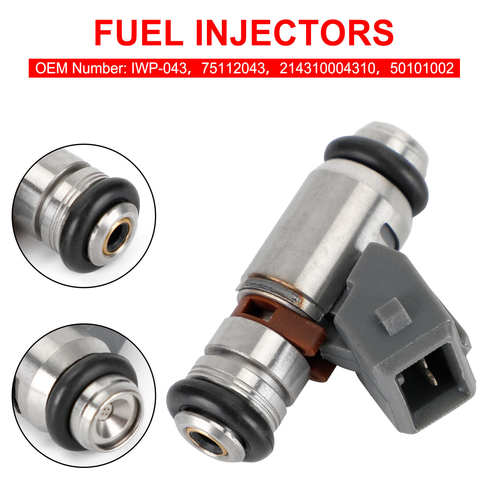 FUEL INJECTOR IWP043 FOR DUCATI MOTORCYCLES Supersport MH900 Monster 75112043