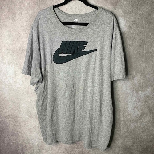 The Nike Tee Shirt Mens 3XL Gray 