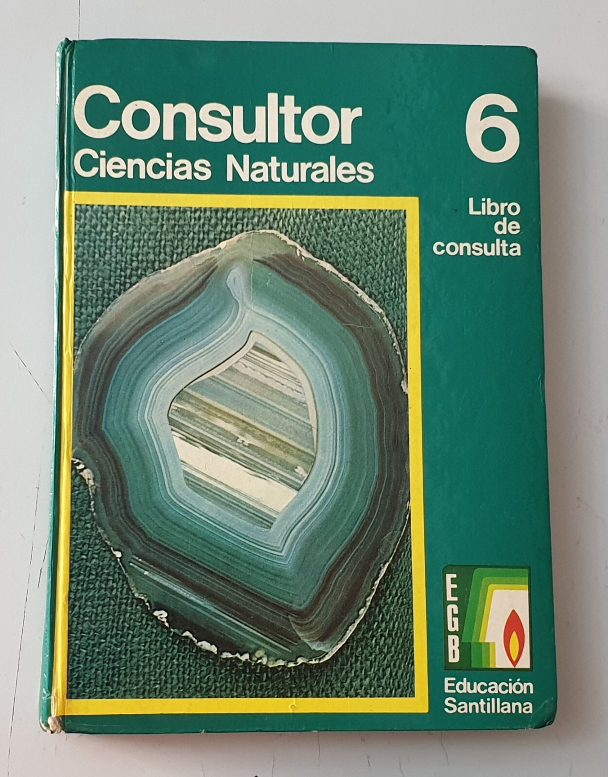 LOTE 3 LIBROS CONSULTOR CIENCIAS NATURALES SOCIALES 6°/8° EGB Santillana 1972/74