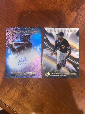 2023 Bowman Inception Termarr Johnson Primordial Prospects Auto /75 + Base #40