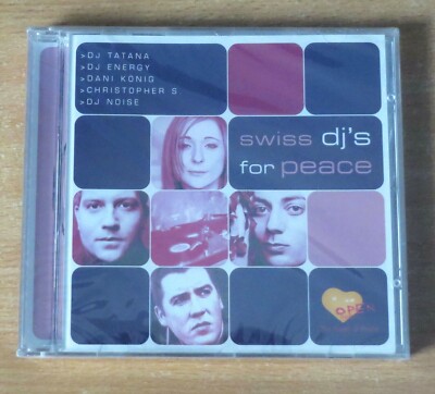 Swiss DJ's For Peace by DJ Tatana, DJ Energy CD (2002) Sealed