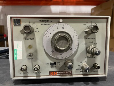 KH Krohn-Hite Corporation model 5100A used