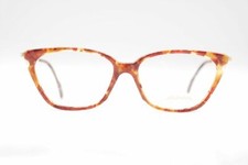 Vintage Alpina MC 55 15 135 Brown Gold Oval Glasses Frame NOS