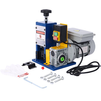 Electric Wire Stripping Machine 0.06'' - 1'' Copper Cable Stripper 1.5-25Mm