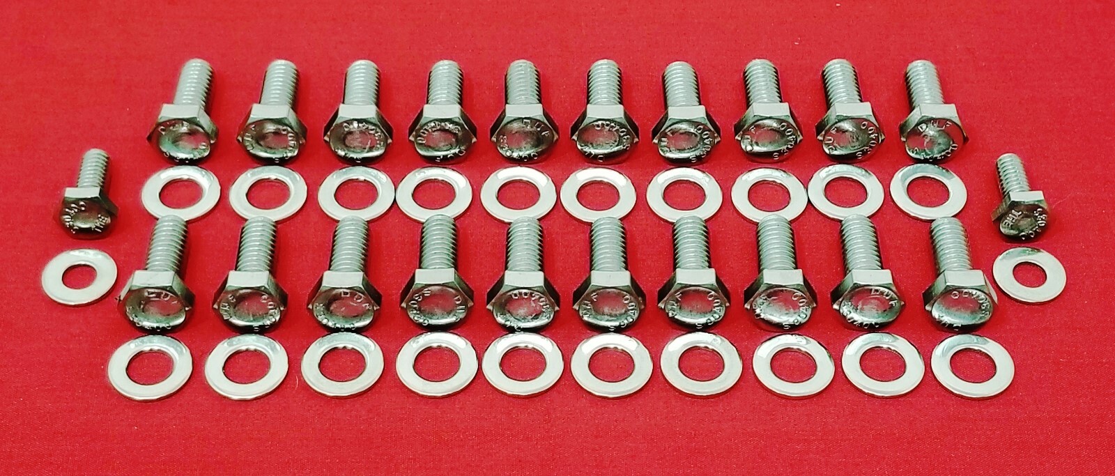 BBC OIL PAN BOLTS KIT STAINLESS STEEL HEX SCREW SET CHEVY 396 402 427