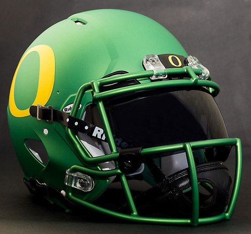 *CUSTOM* OREGON DUCKS NCAA Riddell 