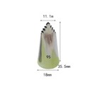 Spritztülle Garniertülle  Nr.95 Blätter Tortendekor Creme Torten Spritzbeutel