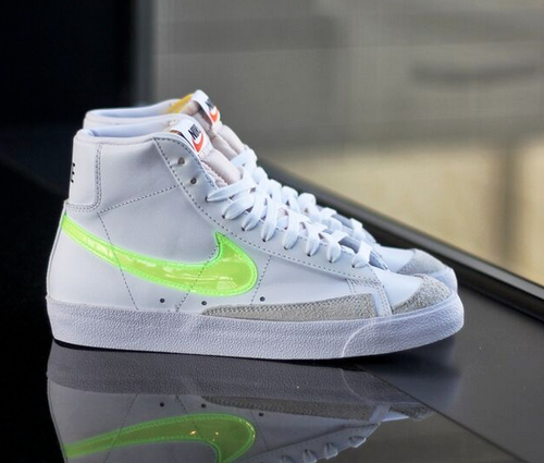 NIKE BLAZER MID 77 ESS TRAINERS UK 3.5 EU 36.5 WHITE LEATHER BOOT  DJ3050-100 | eBay