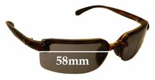 SFx Replacement Sunglass Lenses fits Ray Ban RB4044 - 58mm Wide
