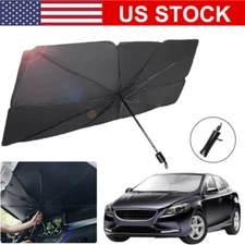 Foldable Car Windshield Sunshade Front Window Cover Sun Shade Umbrella Visor