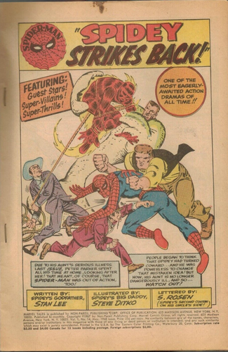 Marvel Tales 14 Giant (rep Amazing Spider-Man 19) Thor, Torch! 1968 VG- - Bild 3 von 16