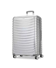 $480  Samsonite NEW! Spin Tech 6 Large Spinner Luggage Hardcase 29" Silver