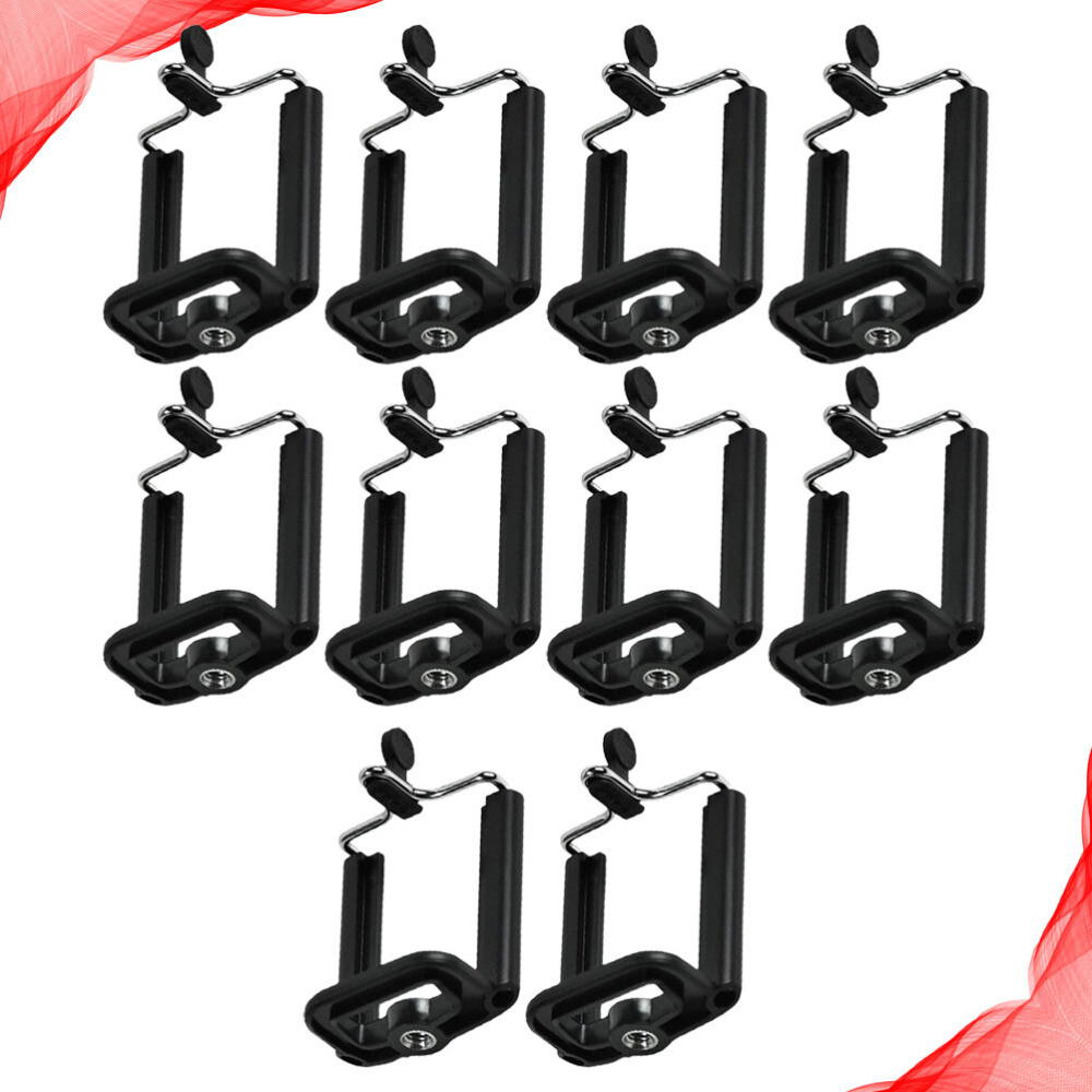 10-Piece Phone Bracket Selfie Clip Car Dash Tripod Holder Kit