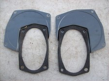 Porsche 968 944 Turbo S2 - Pair Of Rear Speaker Delete Spacer Plates W Foam