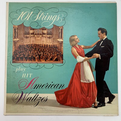 101 Strings American Waltzes LP Record Album Vinyl