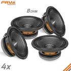 4x PRV 8" Midbass Speakers 8MB500 Pro Audio 8 Ohm 2000 Watts