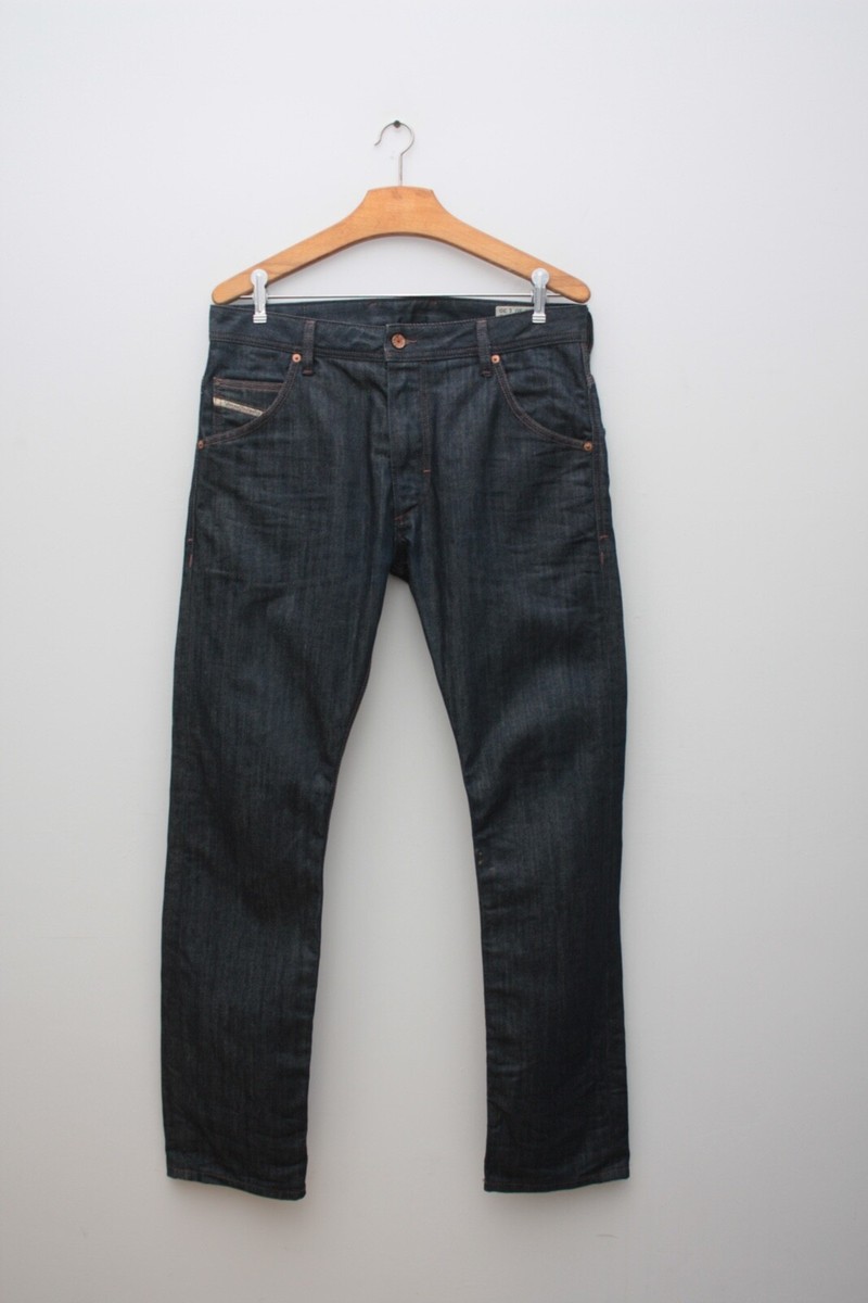 Diesel KROOLEY Regular Slim-Carrot Denim Jeans Men
