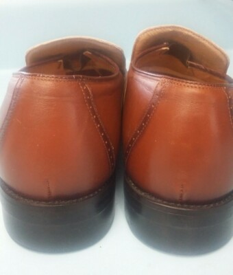 Leather Classics Slip On Loafers Dress Shoes Neolite Heels  display picture 3