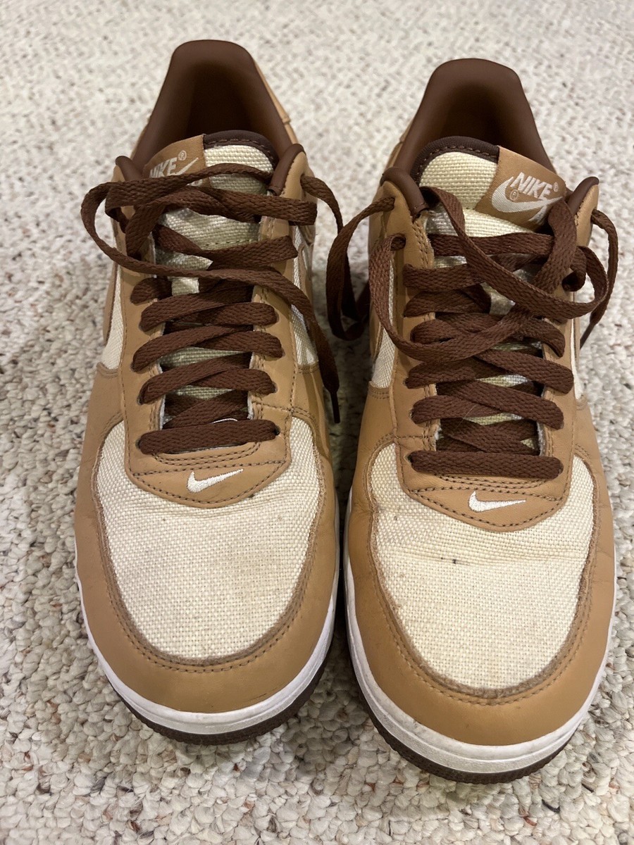 Size 10 Nike Air Force Low Acorn 2021