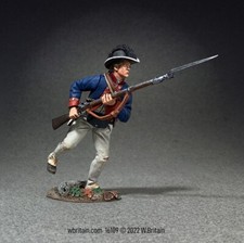 W Britain - Legion of the United States Wayne  s Legion Infantryman Runn 16109