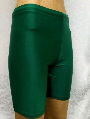 Adult UNISEX Green Size XL Compression Shorts A4 Retail $30