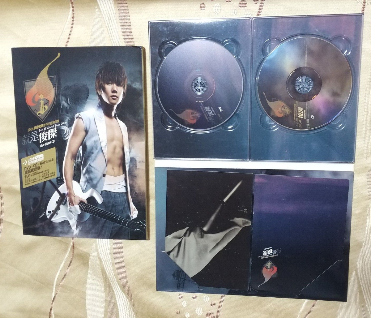 林俊傑　CD/DVD/VCD　16個セット売り　JJ　リン・ジュンジェ　林俊杰 台湾压制 林俊杰 JJ Lin 2006 CD+DVD Just JJ World Tour 2006