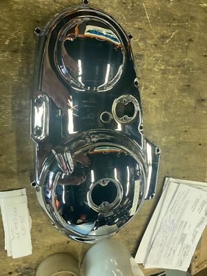 Factory Harley Chrome Primary Clutch Cover Sportster 1991-1993 OEM
