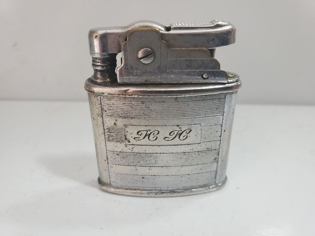 魅力的な価格 Presto Lighter Auto Working Vintage / 5183/32 Canada in Made オイルライター