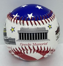 Washington DC Baseball Monuments Capital Lincoln Memorial Mount Vernon